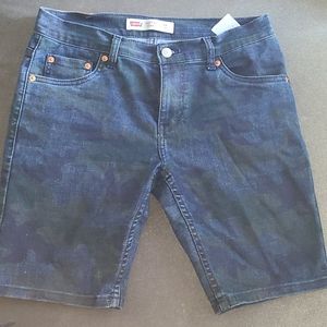 Levi's denim shorts
